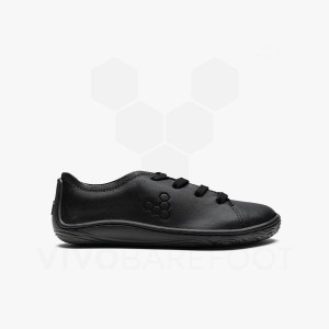 Vivobarefoot Addis School Lasten Kengät Obsidian | FI061DO