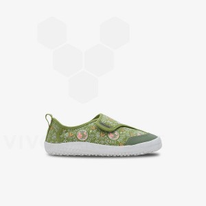 Vivobarefoot GAIA Lasten Kengät Vihreä | FI053LQ