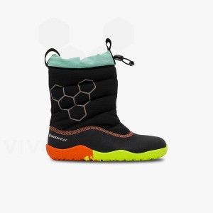 Vivobarefoot Lumi FG Preschool Lasten Kengät Obsidian | FI038AS