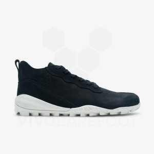 Vivobarefoot Novus Mid Miesten Lifestyle Kengät Obsidian | FI296CP