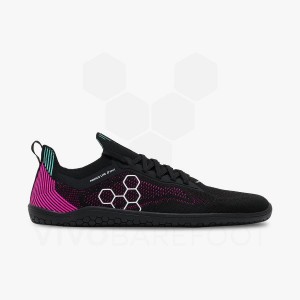 Vivobarefoot Primus Lite Knit Miesten Lenkkitossut Obsidian Pinkki | FI338MM