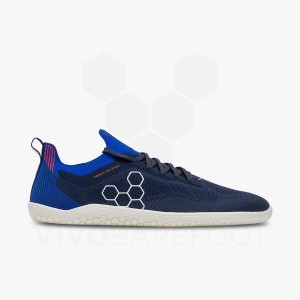 Vivobarefoot Primus Lite Knit Miesten Lenkkitossut Laivastonsininen | FI345FU