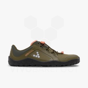 Vivobarefoot Primus Trail III All Weather FG Naisten Vaelluskengät Tummanoliivinvihreä | FI263JE