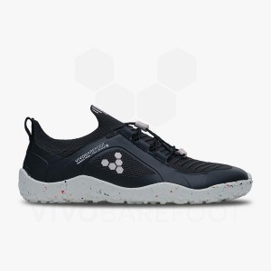 Vivobarefoot Primus Trail Knit FG Naisten Maastojuoksukengät Obsidian Pinkki | FI202SZ