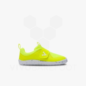 Vivobarefoot Primus Urheilu III Lasten Kengät Sitruuna | FI074QC