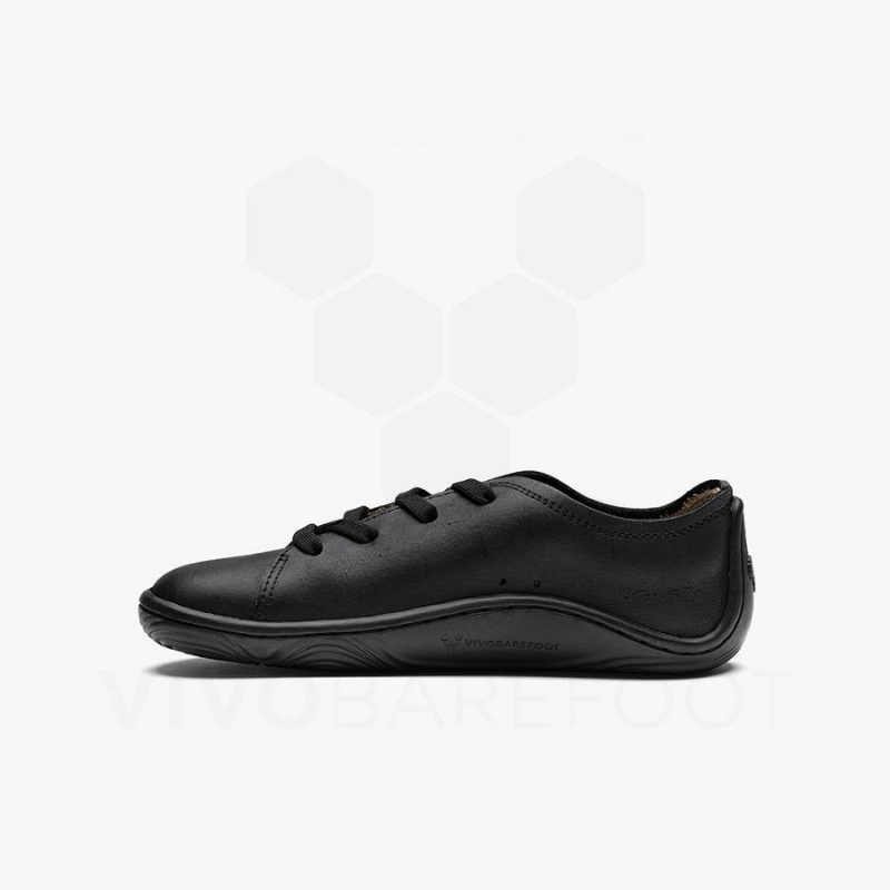 Vivobarefoot Addis School Lasten Kengät Obsidian | FI061DO