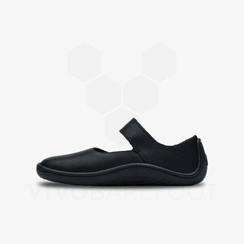 Vivobarefoot Addis Wyn Juniors Lasten Kengät Obsidian | FI058GY