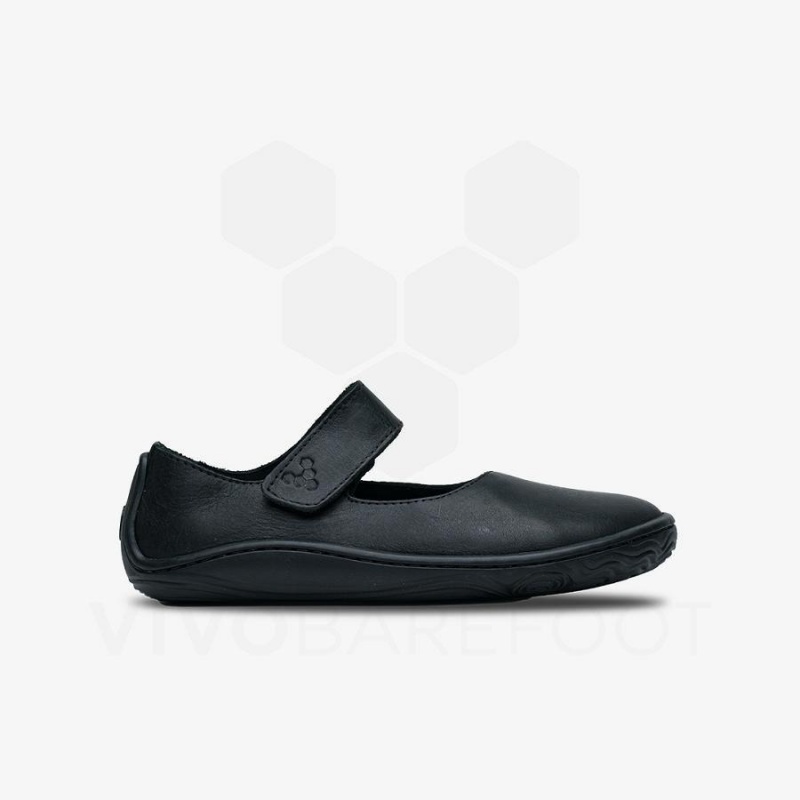 Vivobarefoot Addis Wyn Juniors Lasten Kengät Obsidian | FI058GY