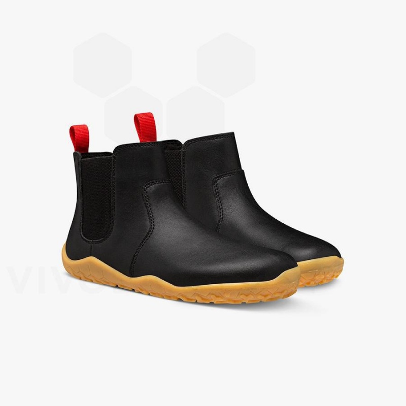 Vivobarefoot Fulham II Lasten Kengät Obsidian | FI020SZ