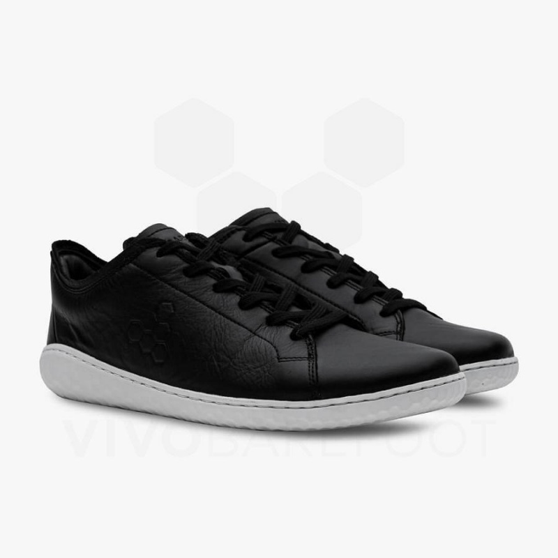 Vivobarefoot Geo Court III Miesten Lifestyle Kengät Obsidian | FI317HT