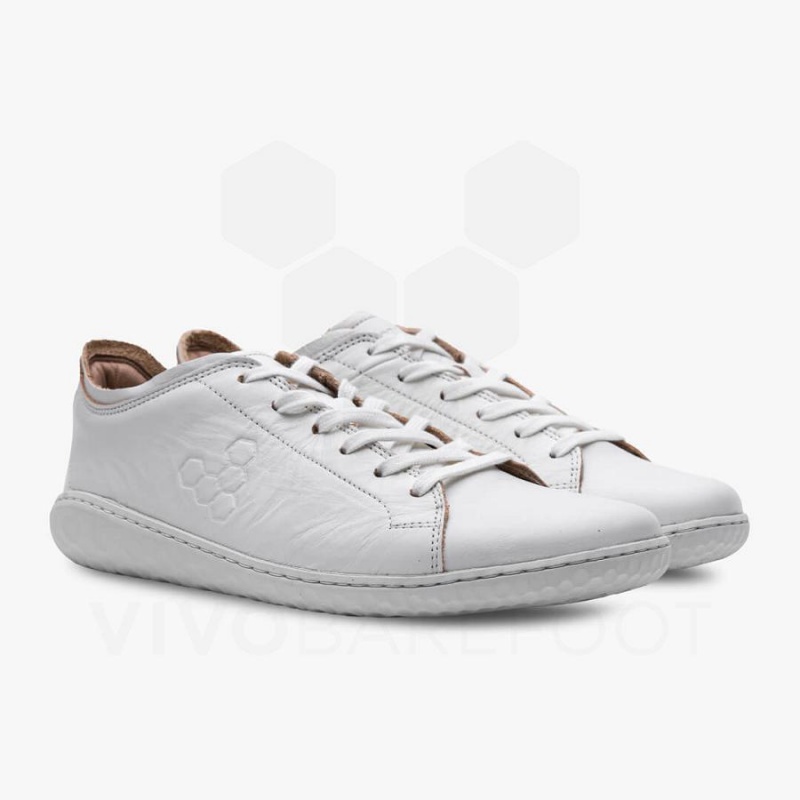 Vivobarefoot Geo Court III Miesten Lifestyle Kengät Valkoinen | FI316IR