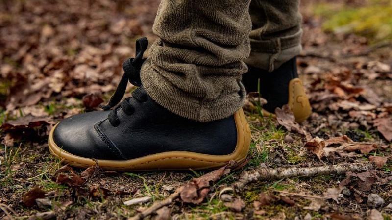 Vivobarefoot Gobi Addis Lasten Kengät Obsidian | FI012AS