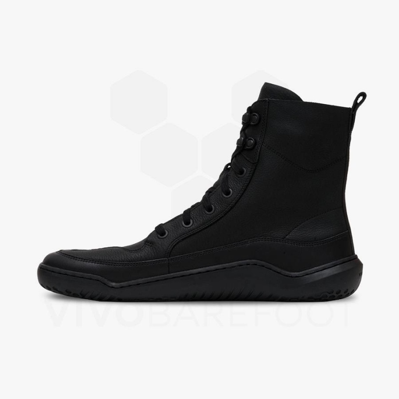 Vivobarefoot Gobi Boot Miesten Lifestyle Kengät Obsidian | FI321DO