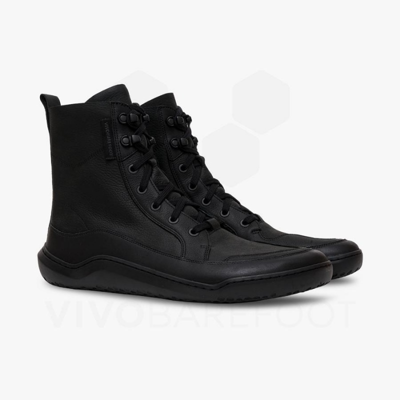 Vivobarefoot Gobi Boot Miesten Lifestyle Kengät Obsidian | FI321DO