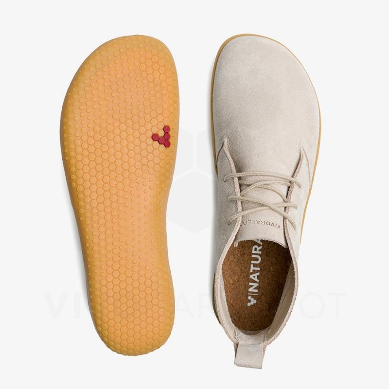 Vivobarefoot Gobi III Mokka Miesten Lifestyle Kengät Beige | FI299ZD