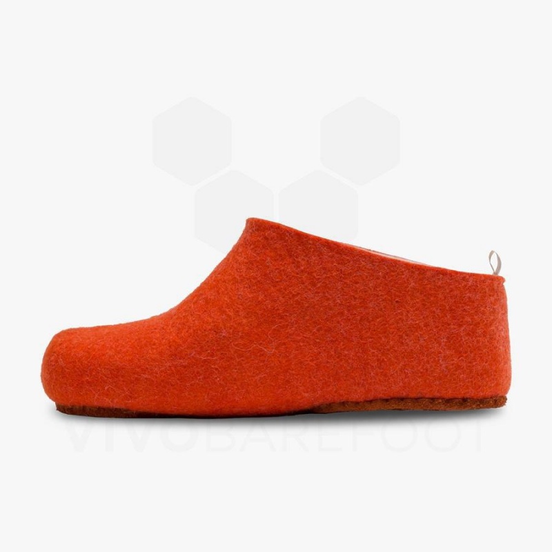 Vivobarefoot MIM Felt Miesten Tossut Oranssi | FI280SZ