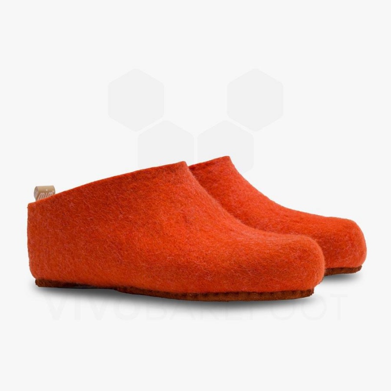 Vivobarefoot MIM Felt Miesten Tossut Oranssi | FI280SZ