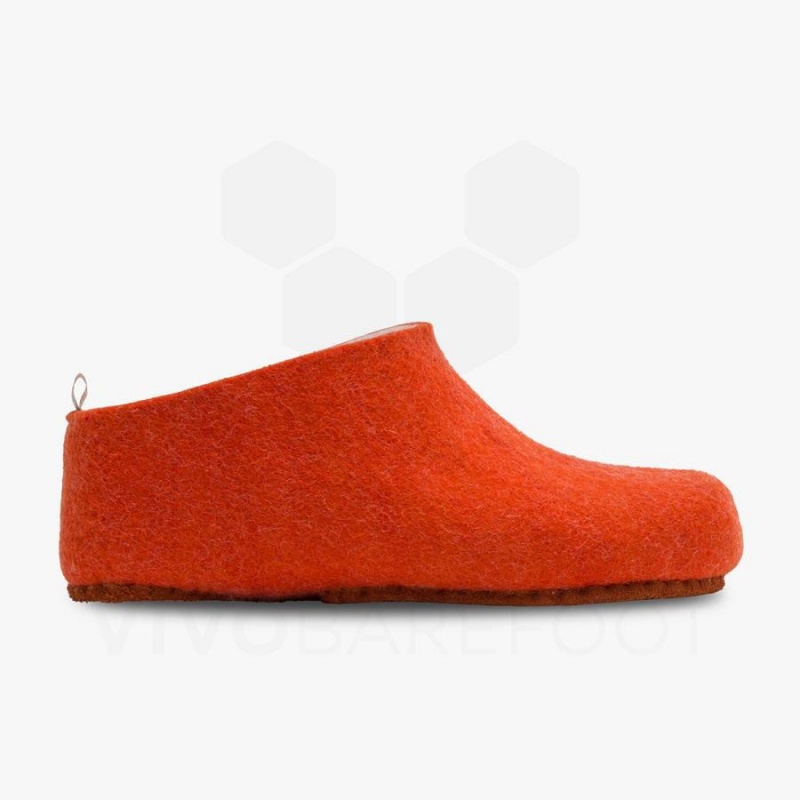 Vivobarefoot MIM Felt Miesten Tossut Oranssi | FI280SZ