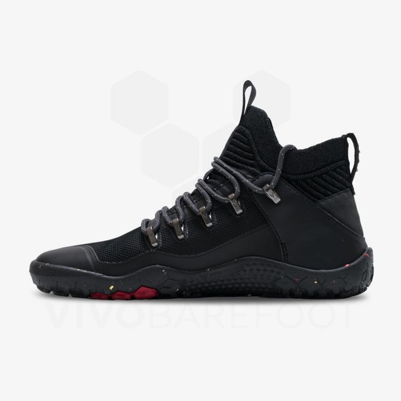 Vivobarefoot Magna Trail II FG Miesten Maastojuoksukengät Obsidian | FI358SZ