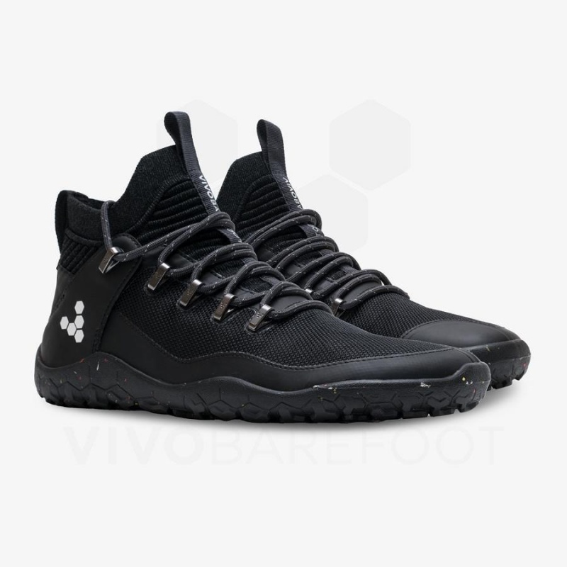 Vivobarefoot Magna Trail II FG Miesten Maastojuoksukengät Obsidian | FI358SZ