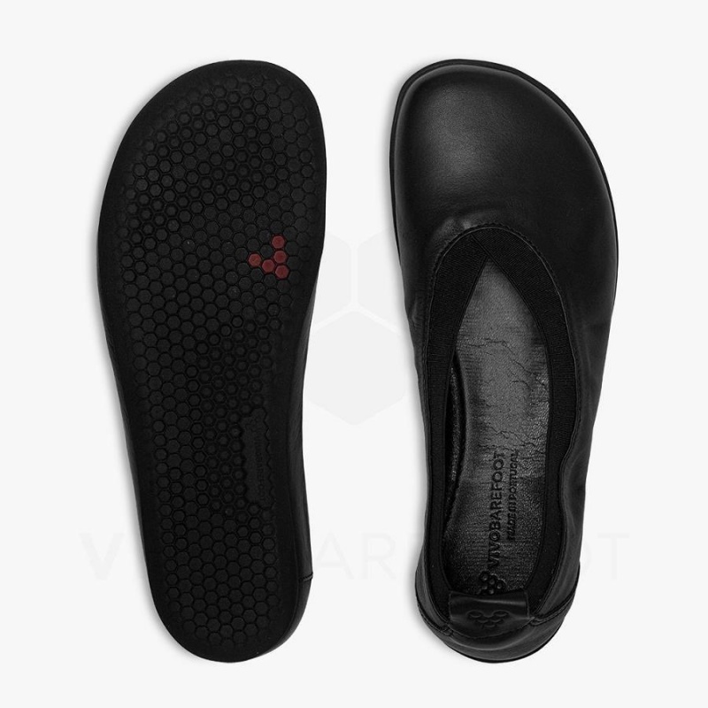 Vivobarefoot Opanka Ballerina Naisten Lifestyle Kengät Obsidian | FI123TL