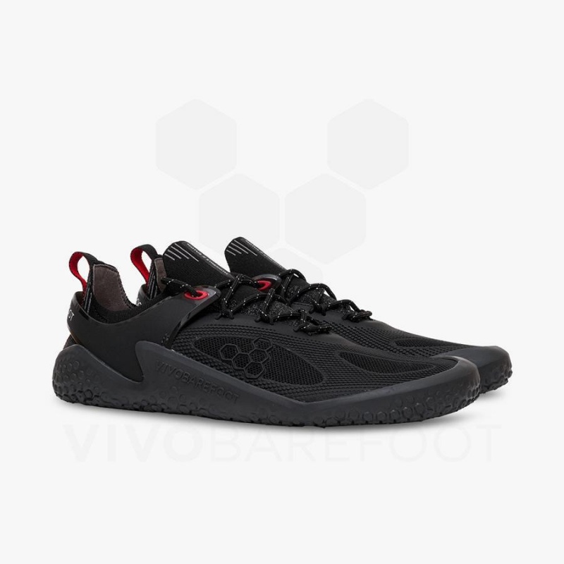 Vivobarefoot PREORDER 'MOTUS STRENGTH JJF' Naisten Maantiekengät Obsidian Tummanharmaat | FI210KW