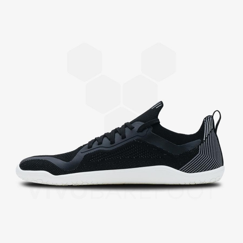 Vivobarefoot Primus Lite Knit Naisten Lenkkitossut Obsidian | FI184KW