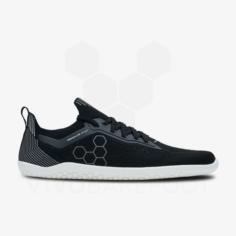 Vivobarefoot Primus Lite Knit Naisten Lenkkitossut Obsidian | FI184KW