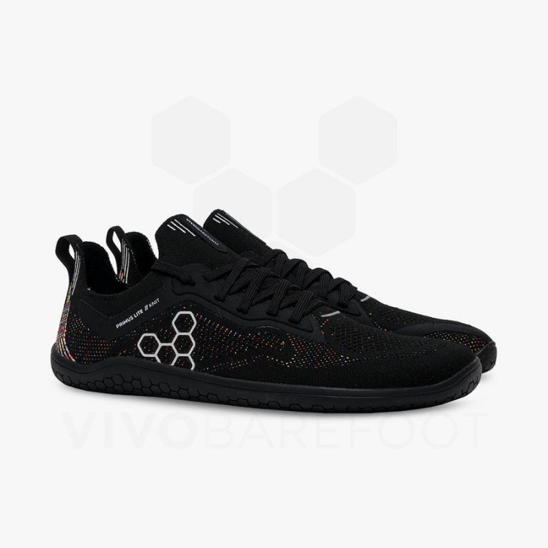 Vivobarefoot Primus Lite Knit Naisten Lenkkitossut Obsidian | FI180OB