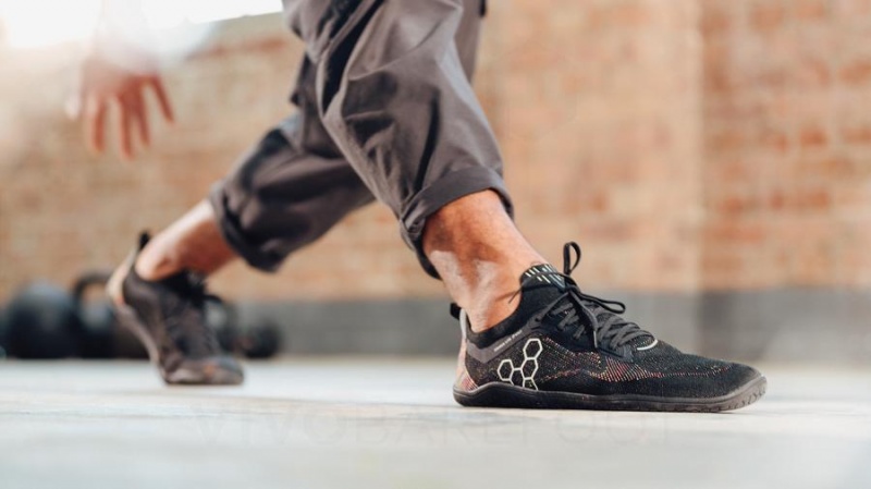 Vivobarefoot Primus Lite Knit Naisten Maantiekengät Obsidian | FI213HT