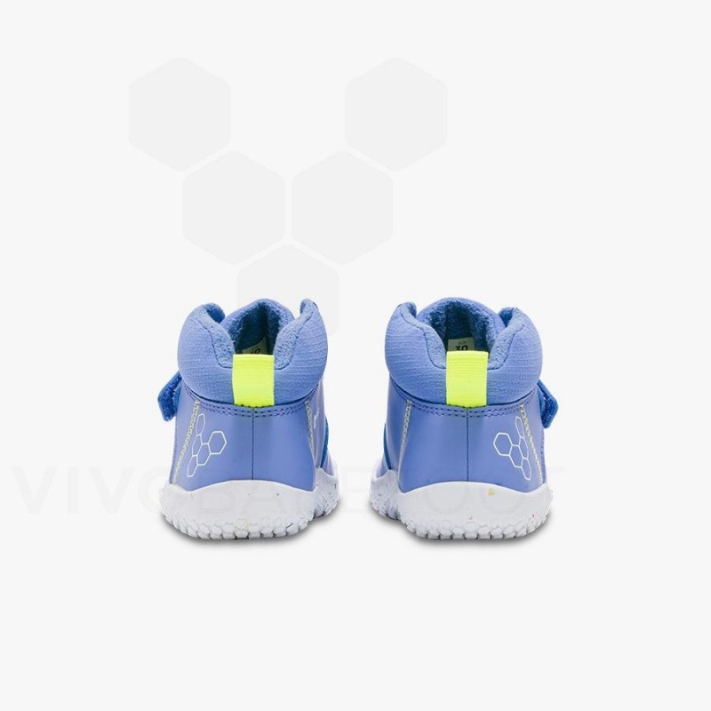 Vivobarefoot Primus Ludo Hi Preschool Lasten Kengät Sininen | FI031HT