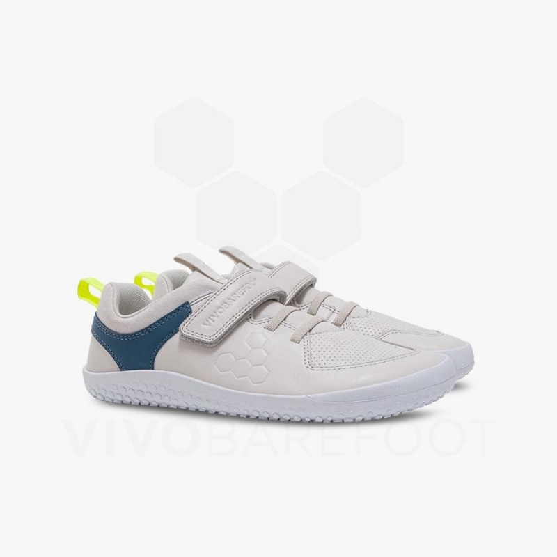 Vivobarefoot Primus Ludo Juniors Lasten Kengät Valkoinen | FI080KW