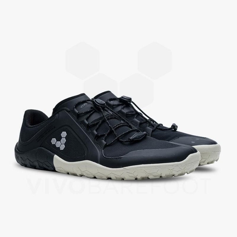 Vivobarefoot Primus Trail III All Weather FG Miesten Lenkkitossut Obsidian | FI324AS