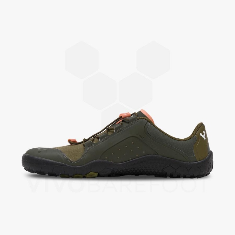 Vivobarefoot Primus Trail III All Weather FG Naisten Lenkkitossut Tummanoliivinvihreä | FI167BA