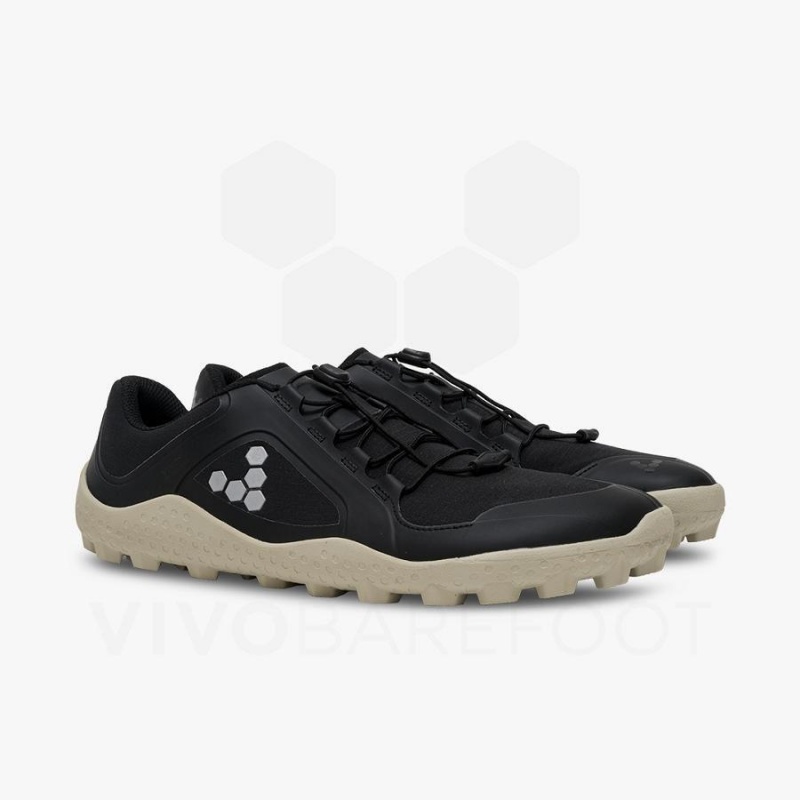 Vivobarefoot Primus Trail III All Weather SG Miesten Maastojuoksukengät Obsidian | FI363NN