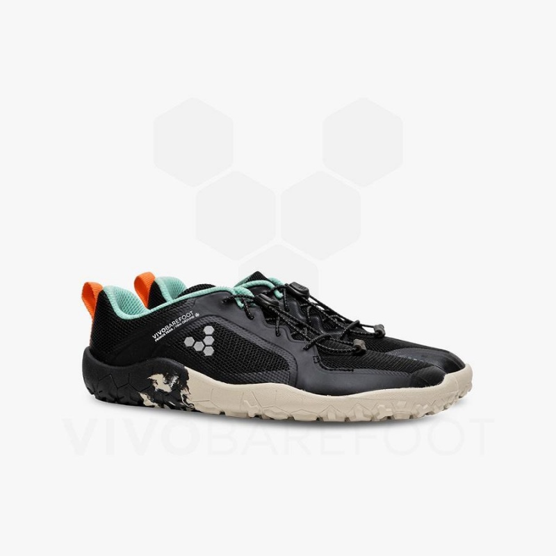 Vivobarefoot Primus Trail II FG Juniors Lasten Kengät Obsidian Harmaat | FI083HT