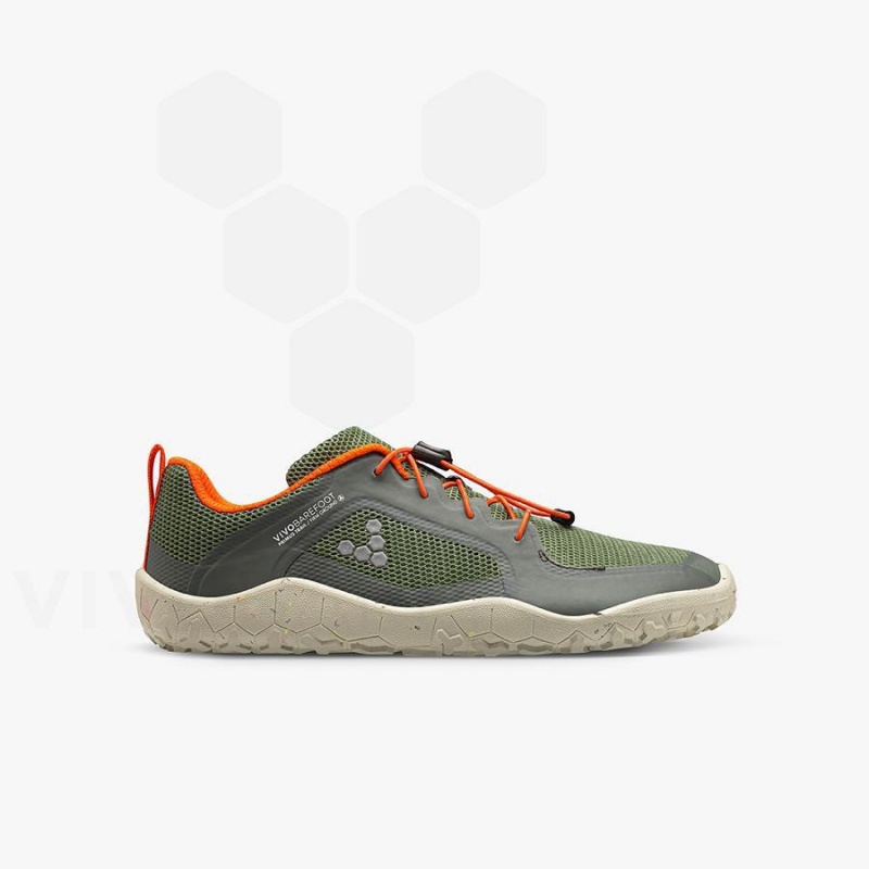 Vivobarefoot Primus Trail II FG Juniors Lasten Kengät Vihreä | FI026MM