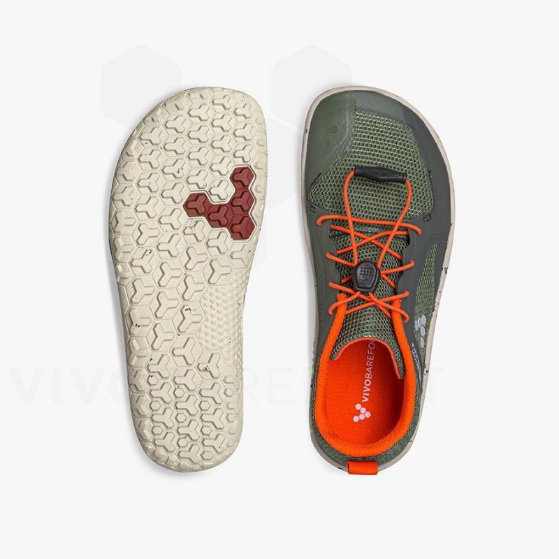 Vivobarefoot Primus Trail II FG Lasten Kengät Vihreä | FI024OB