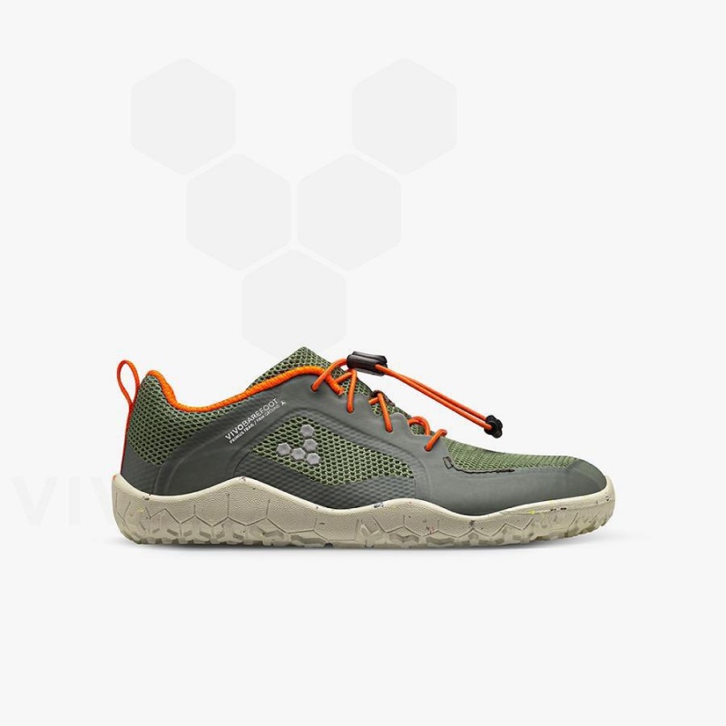 Vivobarefoot Primus Trail II FG Lasten Kengät Vihreä | FI024OB