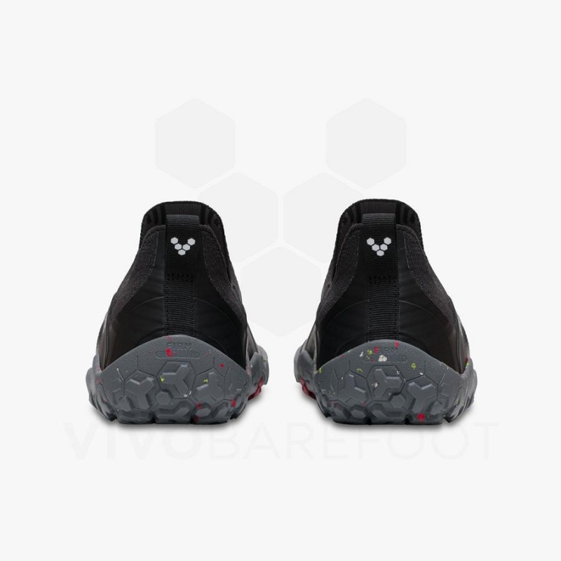 Vivobarefoot Primus Trail Knit FG Miesten Lenkkitossut Obsidian Harmaat | FI333RX