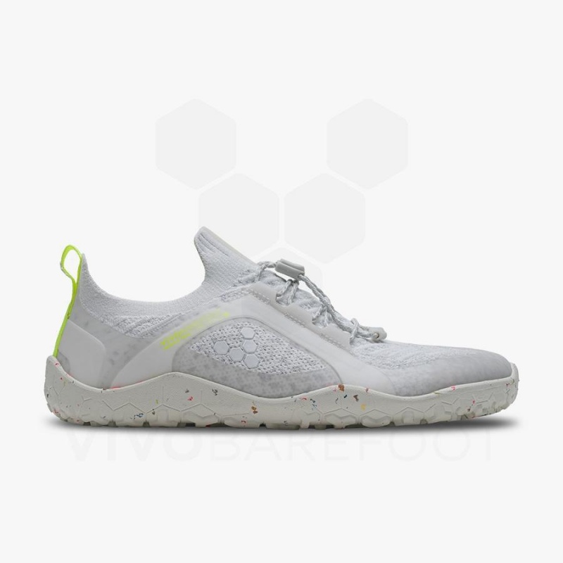 Vivobarefoot Primus Trail Knit FG Naisten Maastojuoksukengät Valkoinen | FI203RX