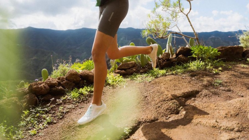 Vivobarefoot Primus Trail Knit FG Naisten Maastojuoksukengät Obsidian Pinkki | FI202SZ