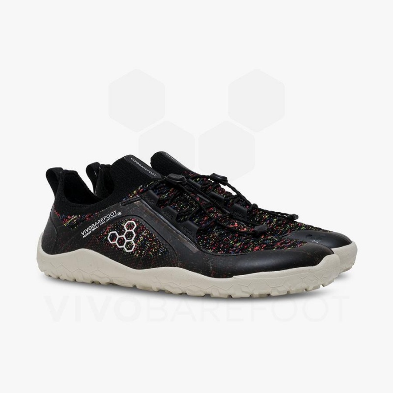 Vivobarefoot Primus Trail Knit FG Naisten Lenkkitossut Mustat | FI158KW