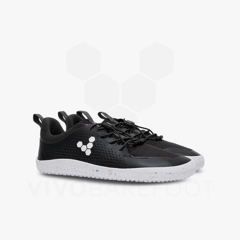 Vivobarefoot Primus Urheilu III Juniors Lasten Kengät Obsidian | FI067XG