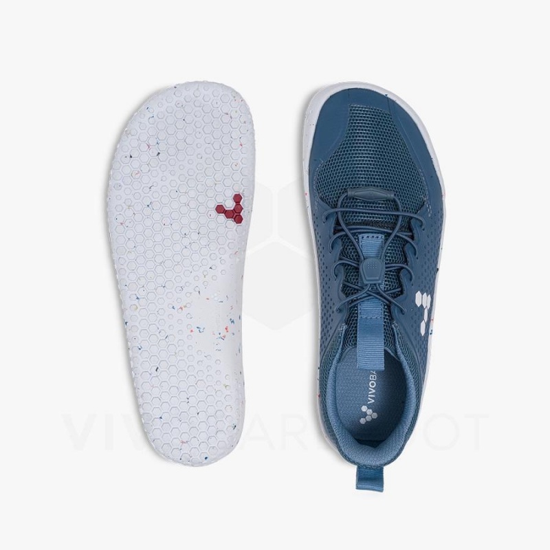 Vivobarefoot Primus Urheilu III Juniors Lasten Kengät Indigo | FI066YF