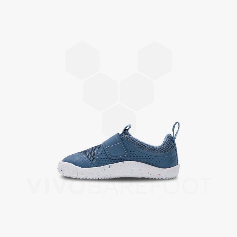 Vivobarefoot Primus Urheilu III Taapero Lasten Kengät Indigo | FI071TL