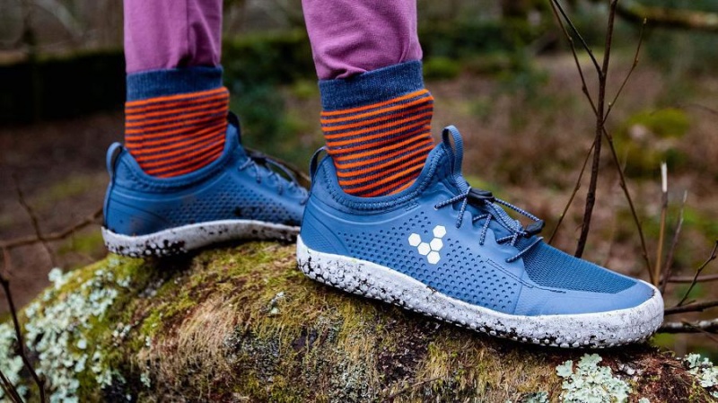 Vivobarefoot Primus Urheilu II Juniors Lasten Kengät Obsidian | FI043VJ