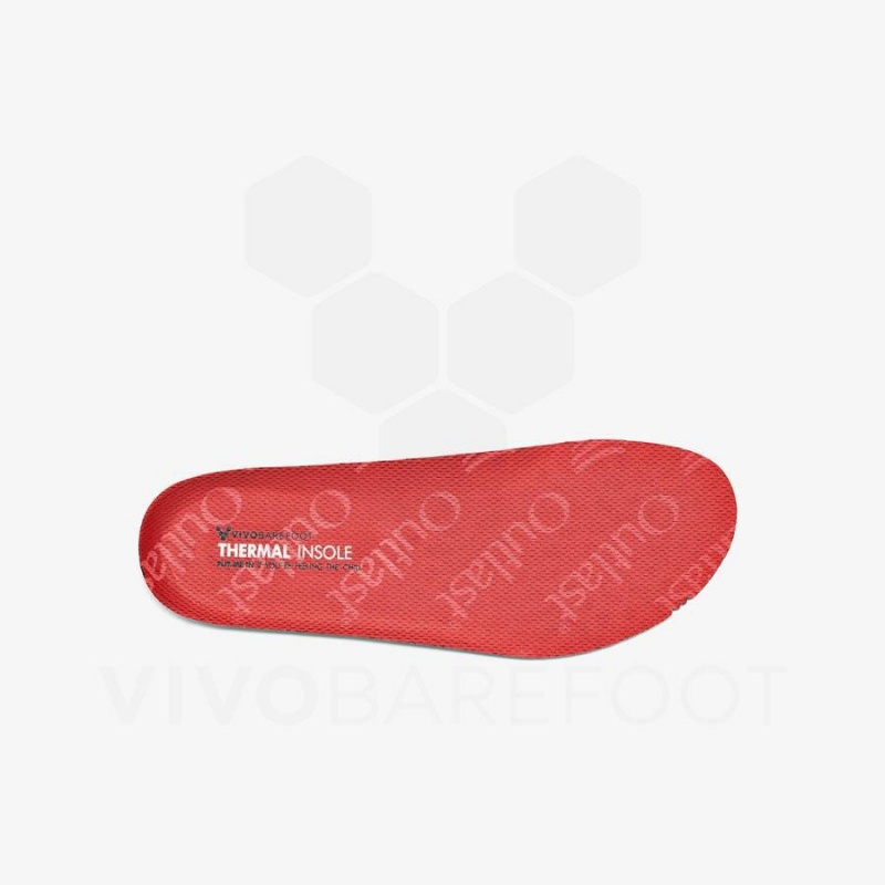 Vivobarefoot Thermal Insole Juniors Lasten Pohjalliset Punainen | FI002KW