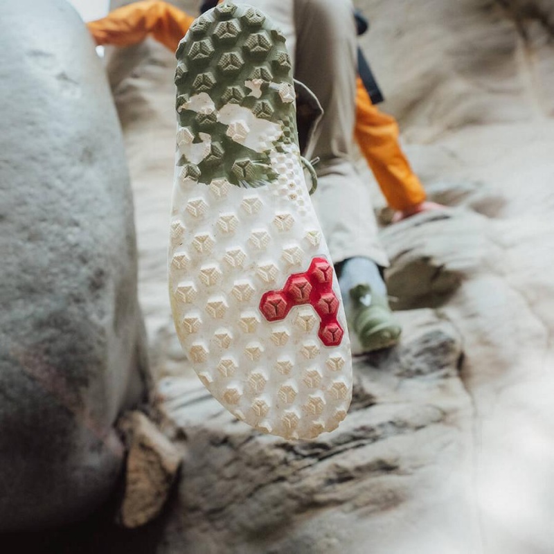 Vivobarefoot Tracker Decon Low FG2 Miesten Vaelluskengät Oliivinvihreä | FI423FU