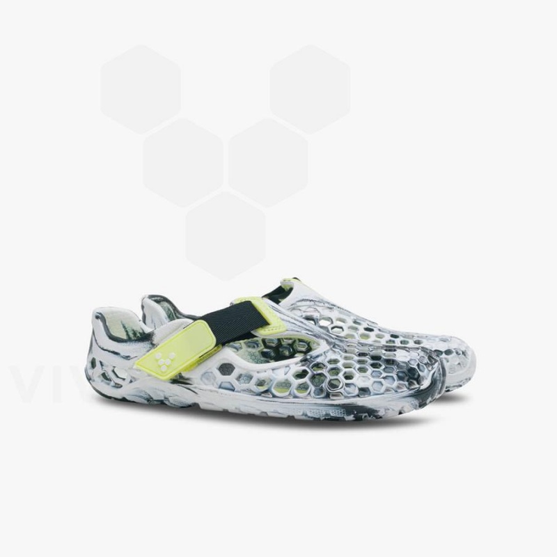 Vivobarefoot Ultra Bloom Juniors Lasten Kengät Obsidian Valkoinen | FI046SZ